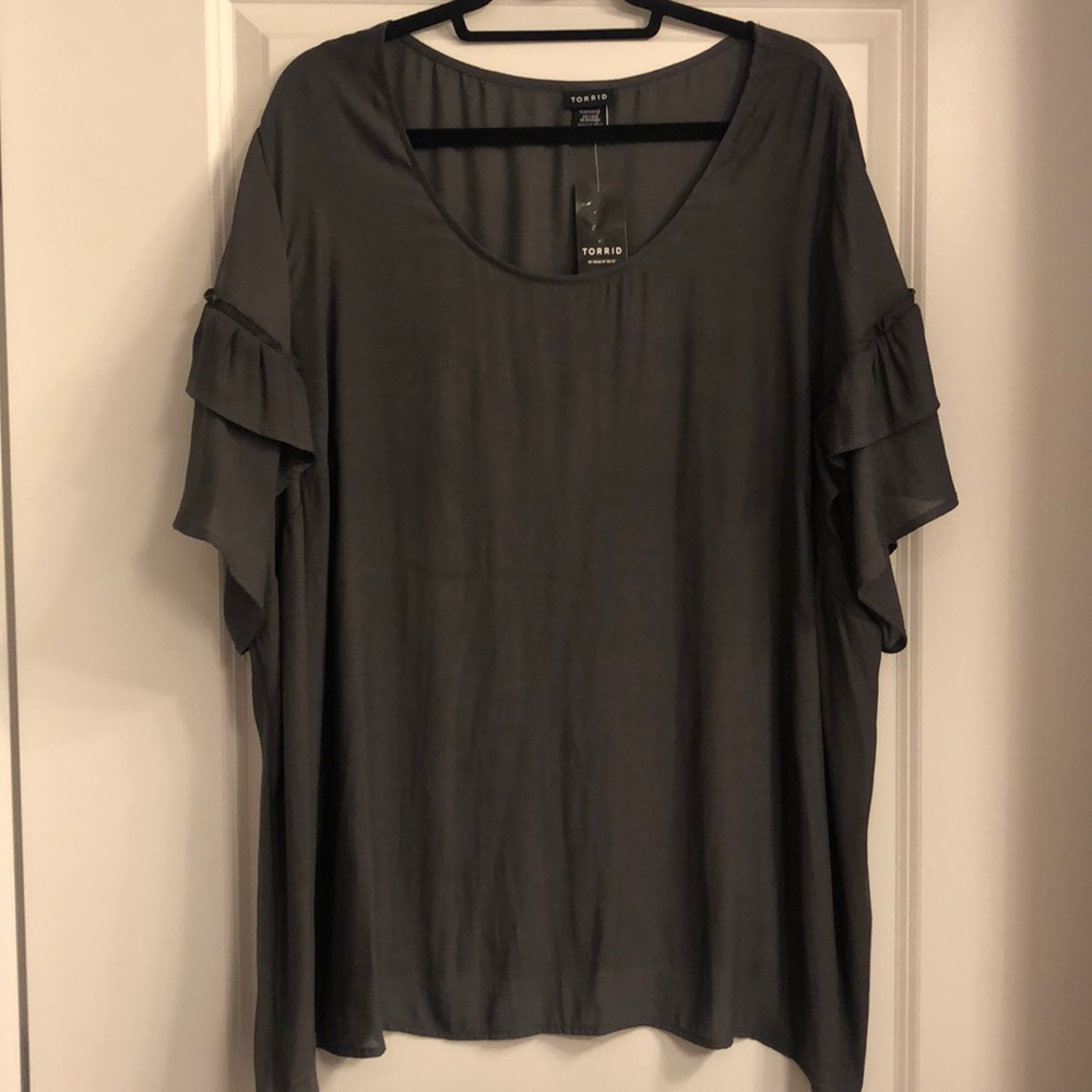 Gray Blouse